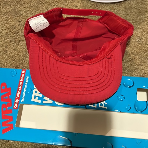 Vintage 1991 winston the wrap waterproof snap back hat - Picture 4 of 6